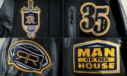 Set of patches for Ray Rice's Nike Destroyer Jacket
