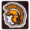 Chenille Spartan Mascot Patch for your varsity letterman jackets